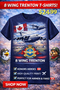 8 Wing Trenton Tribute T-Shirt – Royal Canadian Air Force Edition